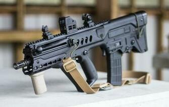 Wallpaper Machine Rifle Assault Tavor Tar Image For