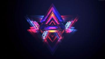 Wallpaper HD Abstract Polygon