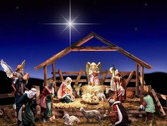 Image Christmas Nativity Scene Categories Wallpaper