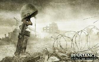 Wallpaper Resistance Fall Of Man Ps3