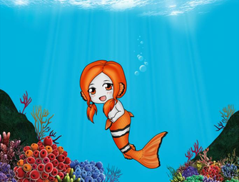 Cute Little Mermaid Wallpaper For Desktop