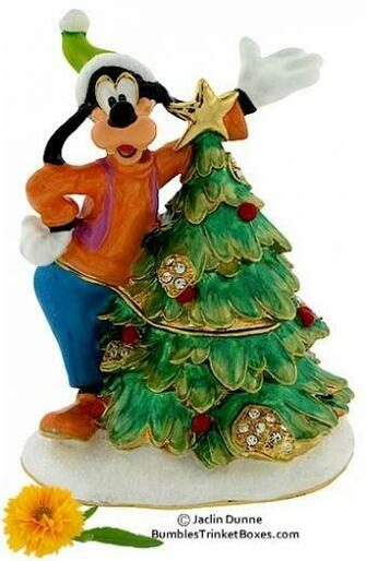 Trinket Box Item Eb Disney A Goofy Christmas