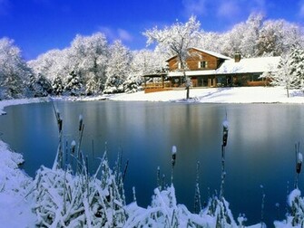 Winter Landscapes Cute Wallpaper