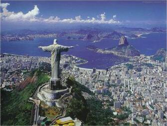 Christ The Redeemer Is A Statue Of Jesus In Rio De Janeiro