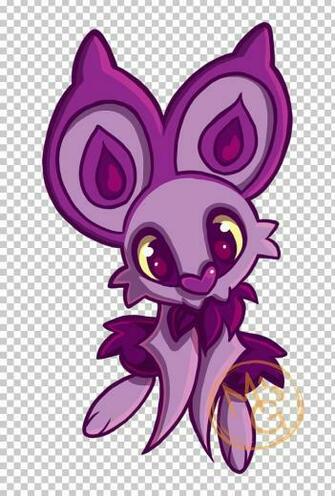 Noibat Noivern Png Clipart Art Museum Butterfly Cartoon