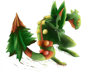 Mega Sceptile Tho By Speedcoremigraine