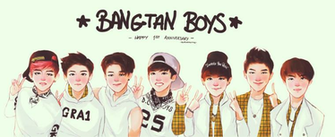 Bts 1st Anniversary Project By Bluesushikitty2