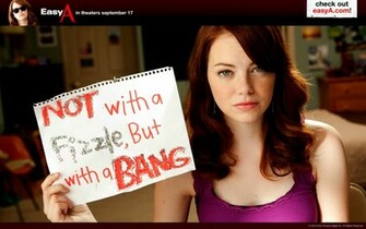 Easy A Romantic Comedy Wallpaper