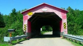 Covered Bridge Wallpaper Desktop