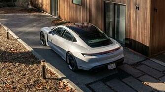 Porsche Taycan Turbo S 4k Wallpaper HD Car