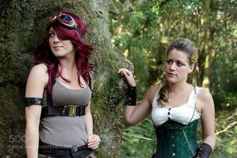 Steampunk Girls Photograph By