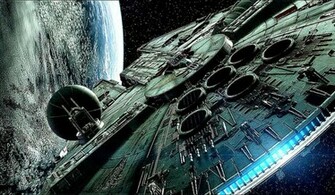 Millenium Falcon Wallpaper Description