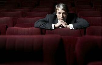 Wallpaper Mood Actor Mads Mikkelsen Photoshoot Image For