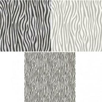 Muriva Urban Safari Zebra Print Animal Skin Textured Wallpaper Roll