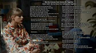 Oc Slightly Modified Lyrics We Are Never Ever Getting Back
