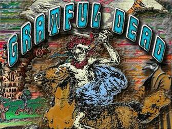 Grateful Dead Wallpaper Skeleton And Roses