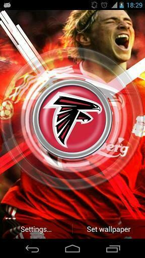 Bigger Atlanta Falcons Live Wallpaper For Android Screenshot