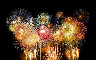 New Years Eve Fireworks Computer Desktop Wallpaper Pictures