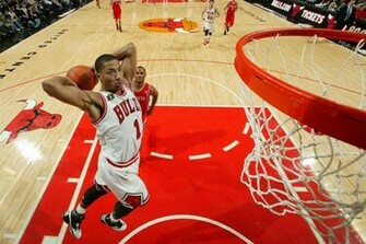 Derrick Rose Dunk By Lasportsanostra