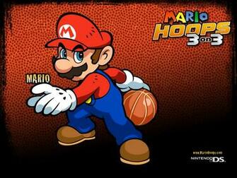Tmk S Image Wallpaper Mario Hoops On Nds