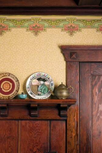 Deep Frieze In A Portland Oregon Dining Room Photo William Wright
