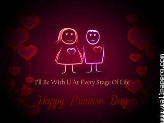 Love Couple Wishes Happy Promise Day