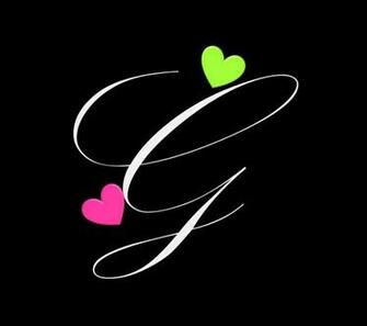 Alphabet G Wallpaper To Your Cell Phone Black