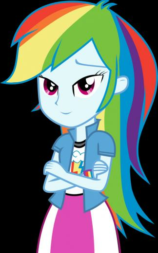En Rainbow Dash Equestria Girl Girls Wallpaper