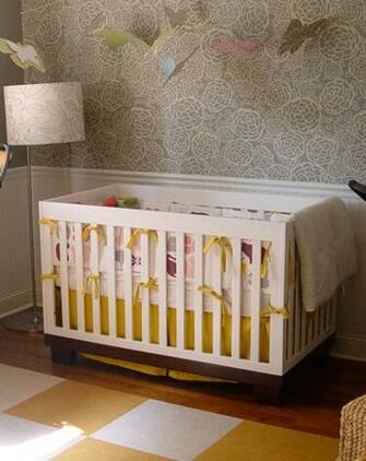 Yay Oh Joy Wallpaper Used In A Nursery Home Is Where The Heart