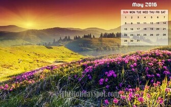 Month Wise Calendar Wallpaper For The Whole Year