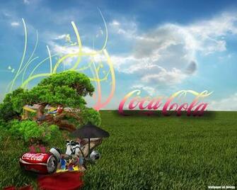Cocktail Coffee Coca Cola Holiday Live Wallpaper HD Blue
