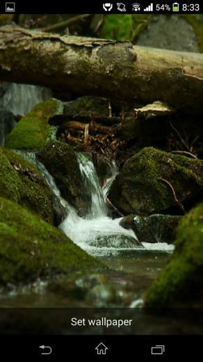 3d Waterfall HD Live Wallpaper Android Apps On Google Play