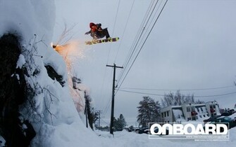 Onboard Mpora Com Snowboard Wallpaper