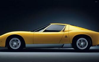 Lamborghini Miura Wallpaper Car