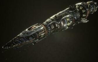 Wallpaper Design Transport Ship Usr Charon Fractured Space
