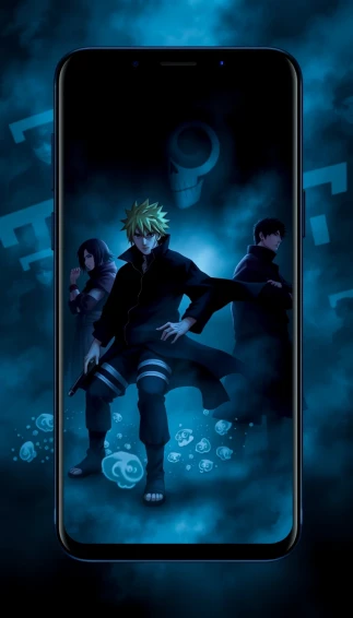 Naruto Dark Phone Wallpaper