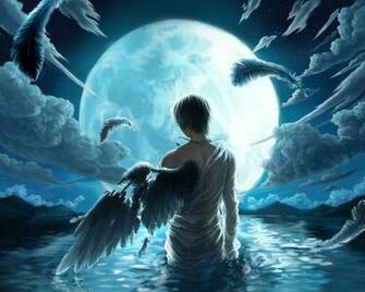 Male Anime Jewelry Full Moon Cloud Night Sky Kuroko No Baske Wallpaper