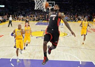 Miami Heat Small Forward Lebron James Is Considering Former Los