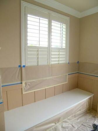 Wainscoting Wallpaper Grasscloth