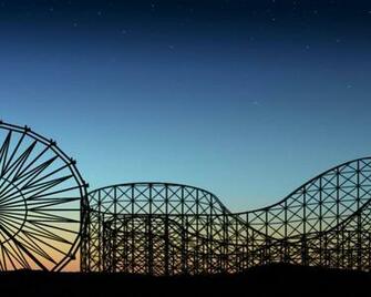 Dual Screen Roller Coaster Wallpaper Hq