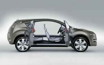 Nissan Qashqai With Open Doors Wallpaper