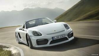 Porsche Boxster Spyder Front HD Wallpaper