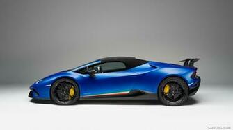 Lamborghini Hurac N Spyder Performante Side HD Wallpaper