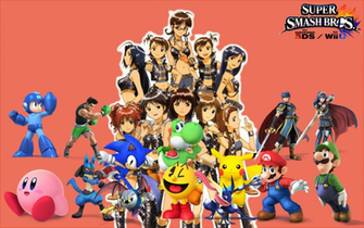 High HD Quality Super Smash Bros Background For