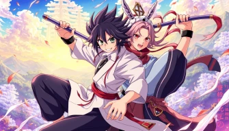 Sabito And Makomo Wallpaper