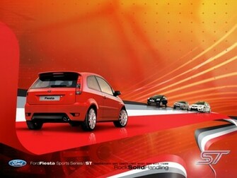 Coloredwallpaper Ford Fiesta St Official Wallpaper