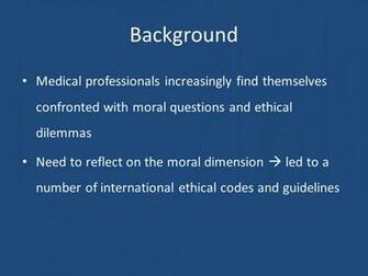 Medical Ethics By Shauna O Sullivan Ppt Video Online