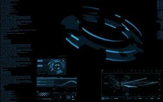Jarvis Mainframe Wallpaper