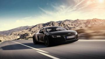 Black Audi R8 Wallpaper Top