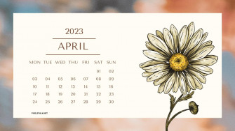 April Calendar Background For Desktop Net